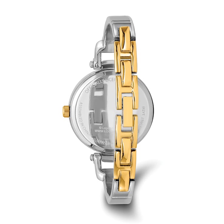 LogoArt Ohio State University Elegant Ladies Two-tone Watch