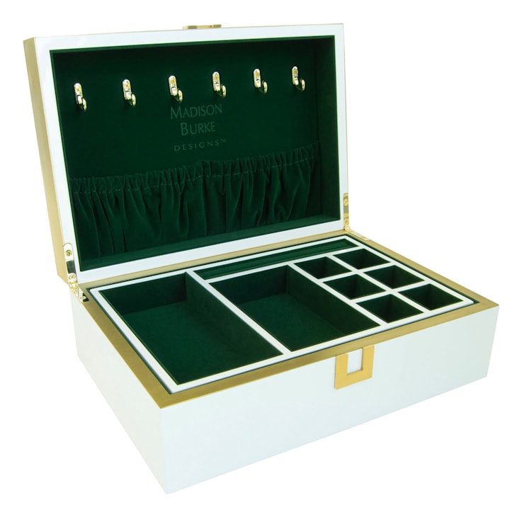 Mele and Co Maidson Burke London Lacquer Jewelry Box