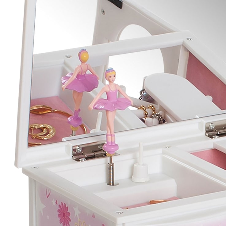 Mele and Co Hyacinth Girls Ballerina Music Jewelry Box