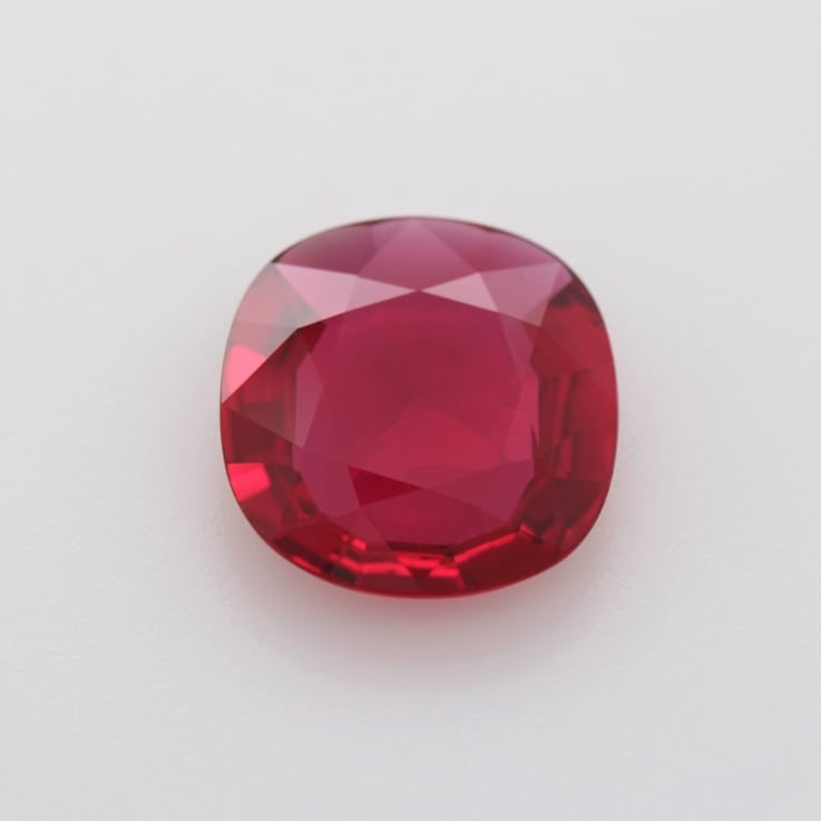 Ruby 10.6x9.6mm Cushion 3.03ct