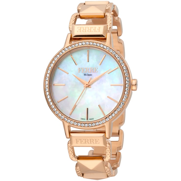 Ferre Milano Women's Classic Rose Stainless Steel Watch