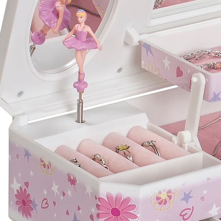 Mele and Co Hayley Girls Musical Ballerina Jewelry Box