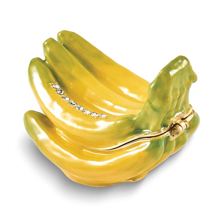 GO BANANAS Banana Trinket Box