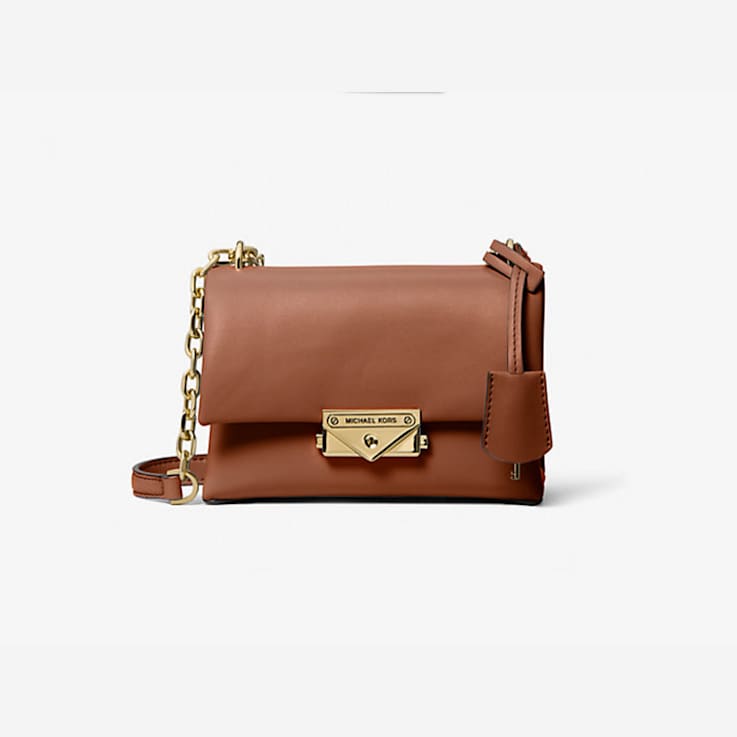 Michael Kors Cece Small Brown Shoulder Bag