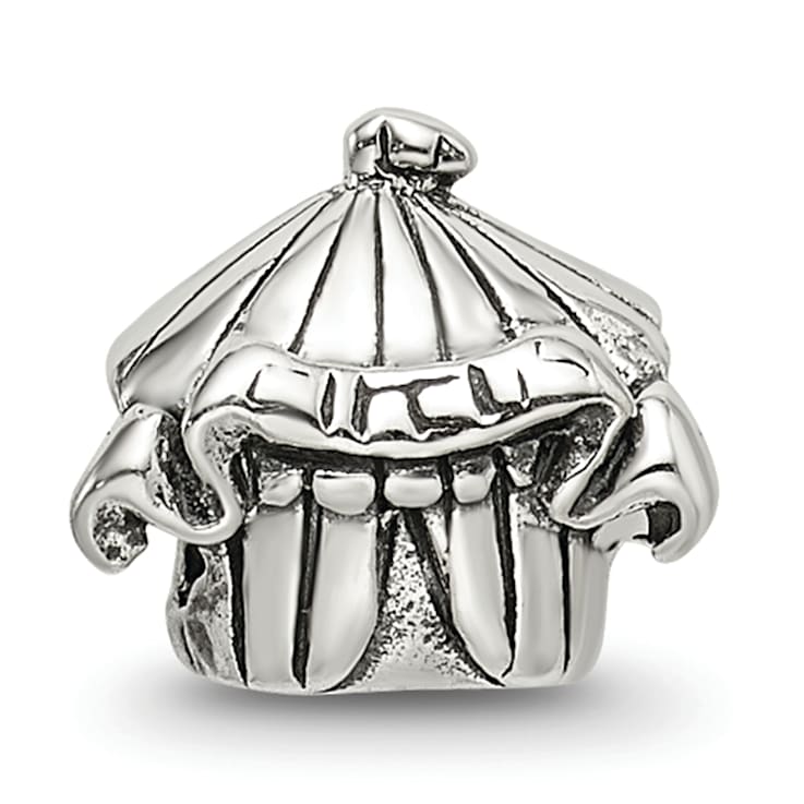 Sterling Silver Circus Tent Bead