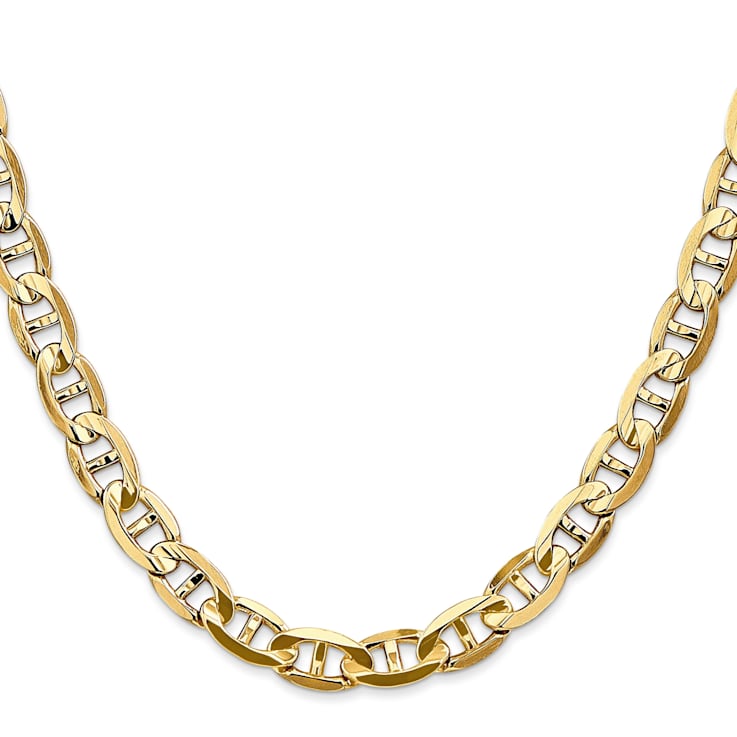 14k yellow gold 24 online inch mariner chain