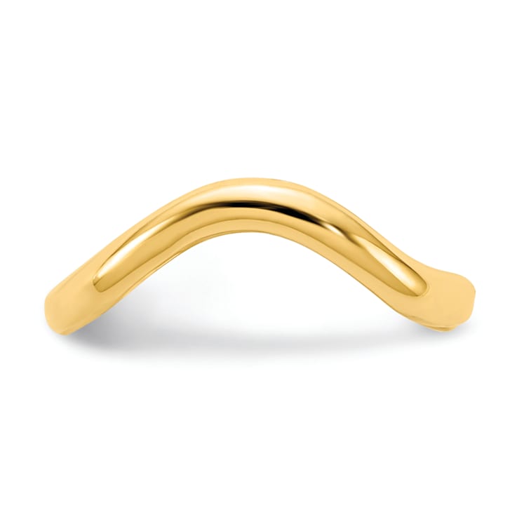 14K Yellow Gold Polished Toe Ring