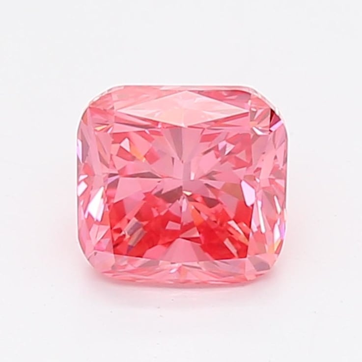 1.03ct Vivid Pink Cushion Lab-Grown Diamond VS2 Clarity IGI Certified