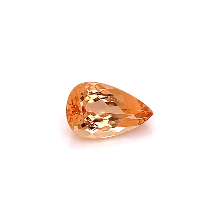 Imperial Topaz 14.9x9.4mm Pear Shape 6.19ct