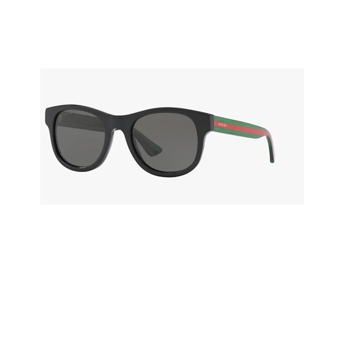 Gucci Red Green Black Polarized 52mm Sunglasses GG0003SN 006 52 184B4A