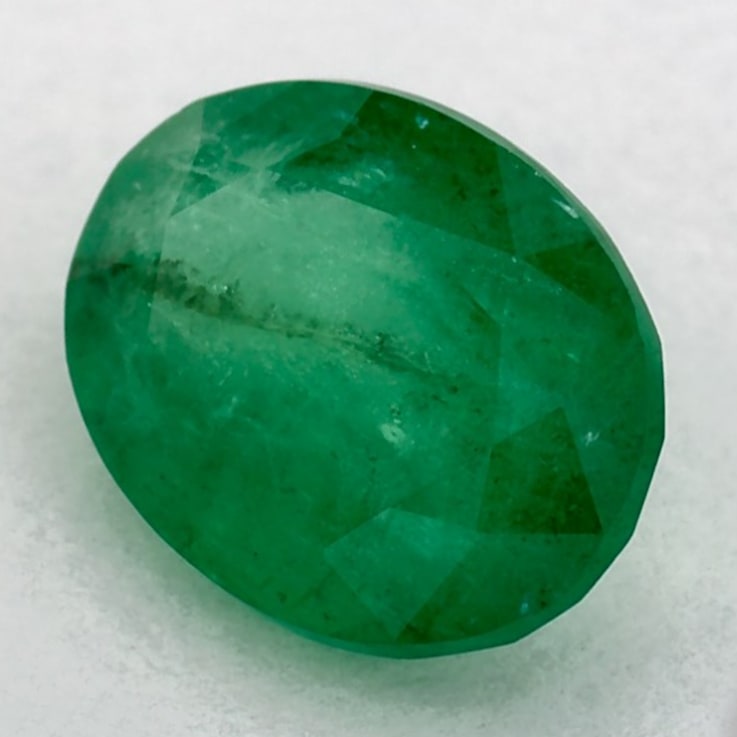 Zambian Emerald 7.88x5.9mm Oval 1.15ct