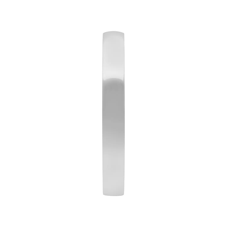 2mm Lightweight Ladies Wedding Band in 10K White Gold