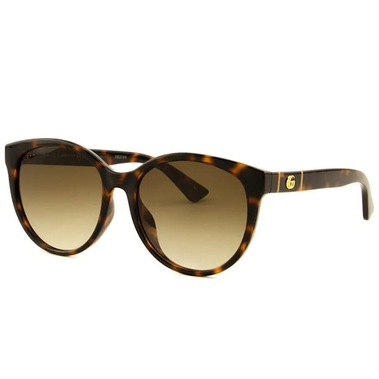 Gucci Brown Tortoise Frame / Brown Gradient Lens Sunglasses