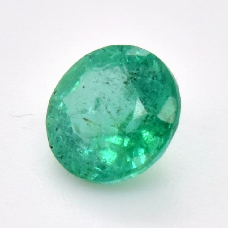 Zambian Emerald 6mm Round 0.73ct