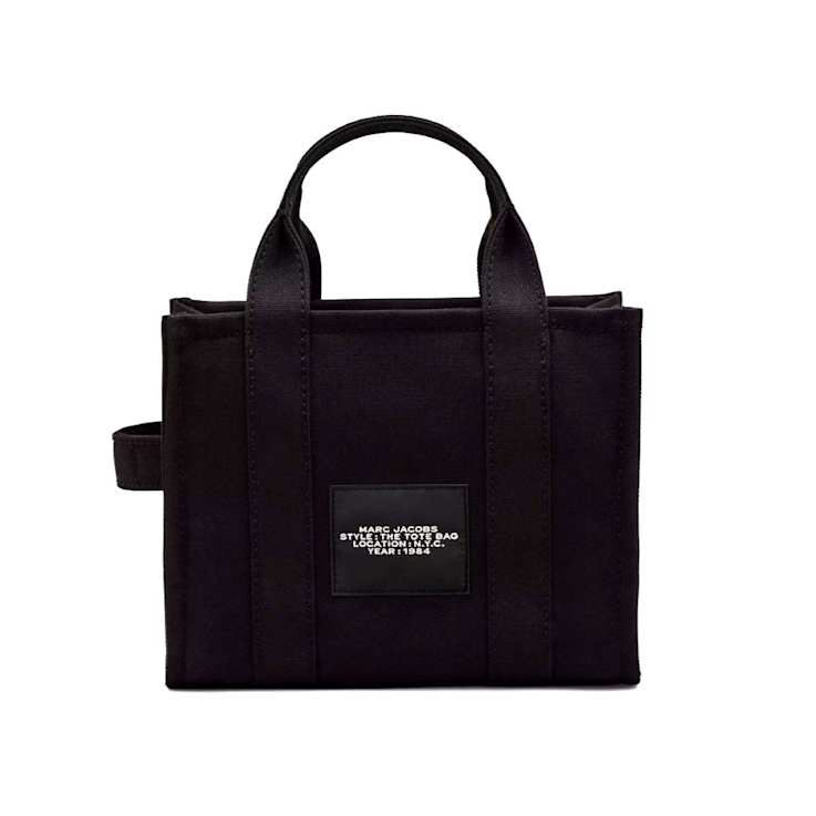 トートバッグ Marc Jacobs Black Leather The Small Tote Bag Marc Jacobs The Small Leather Tote Bag - Tote Bags - Save