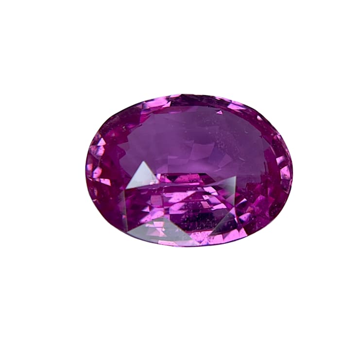 Pink Sapphire 11.4x9.1mm Oval 4.6ct