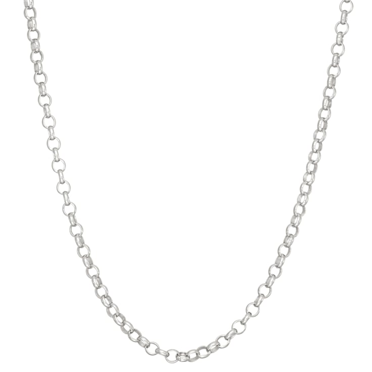 Sterling Silver 1.9mm Rolo Chain Necklace