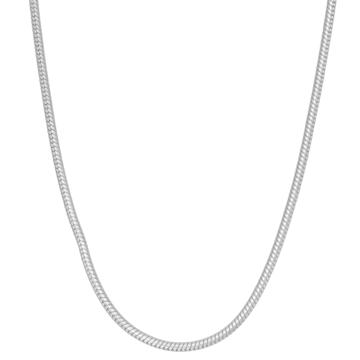 Sterling Silver 1.66mm Snake Chain Necklace