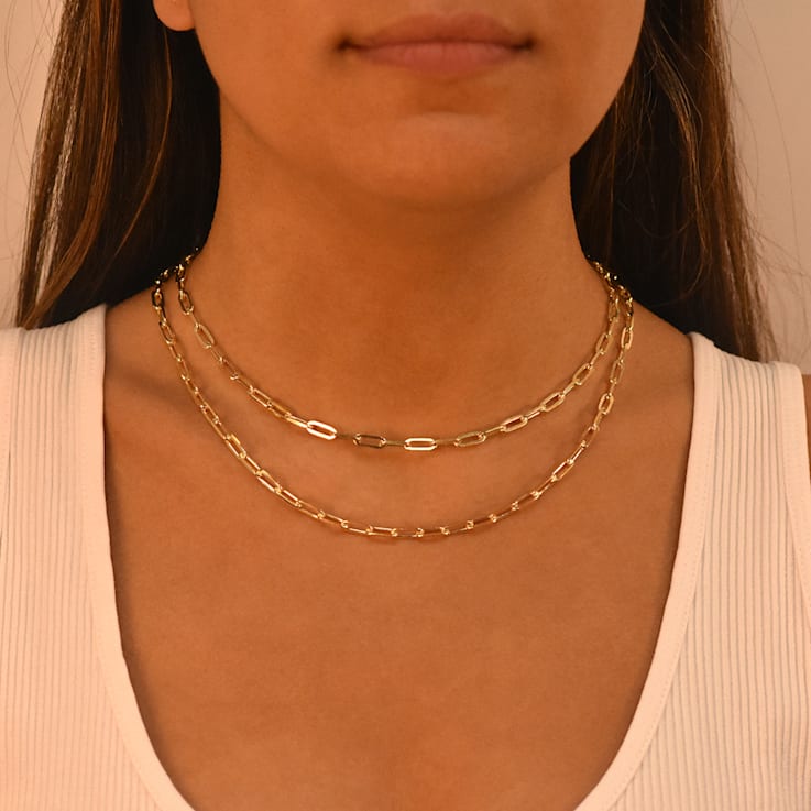 The Paperclip Chain - 14k Gold Plated