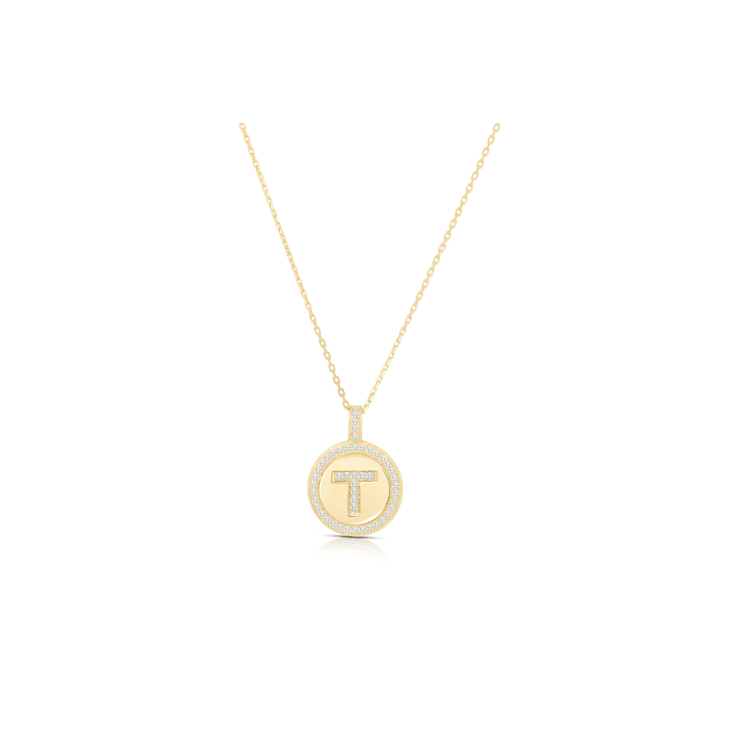 The Gold Paige Necklace- T