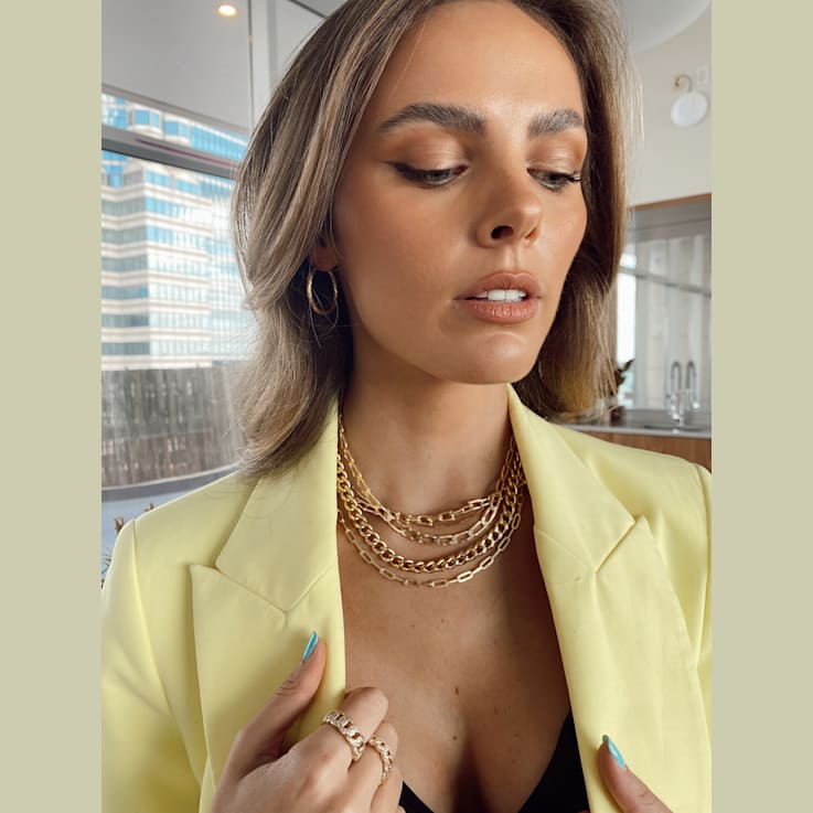 The Paperclip Chain -14k Gold Plated