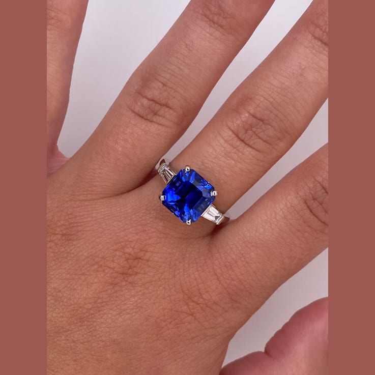 Blue square ring online