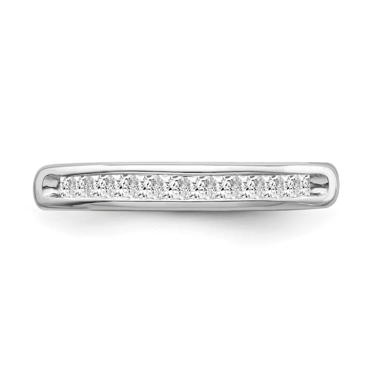 10K White Gold Diamond Ring 0.33Ctw