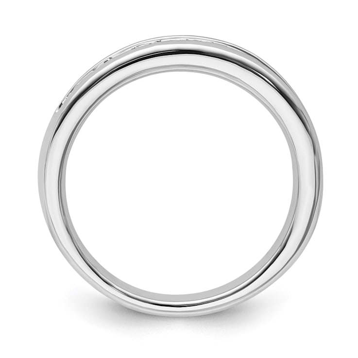 10K White Gold Diamond Ring 0.50Ctw