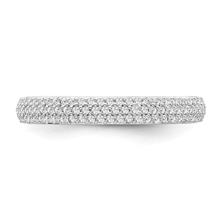 10K White Gold Diamond Ring 0.33Ctw