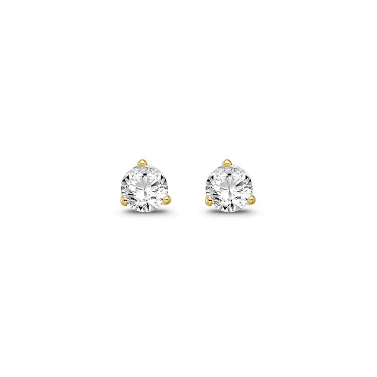 Diamond 0.50Ctw 14k Yellow Gold Earrings