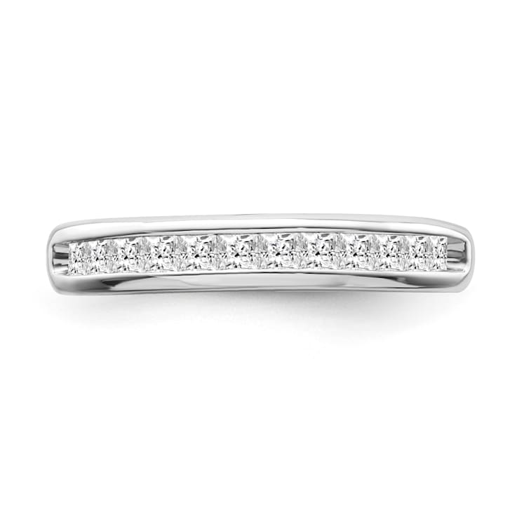 10K White Gold Diamond Ring 0.50Ctw
