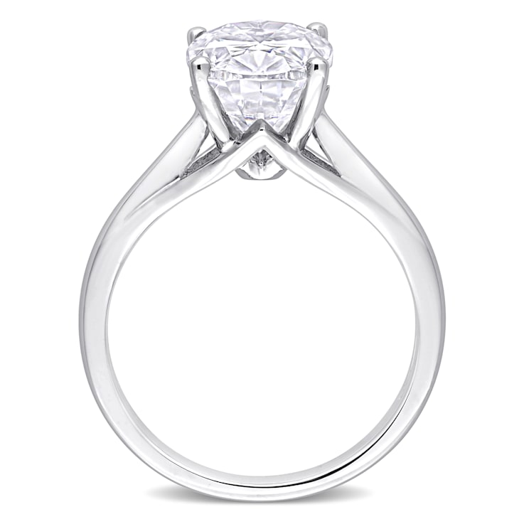 韓国 ファッション通販 4-1/2 in Ring Engagement Solitaire Moissanite Created DEW CT 時計