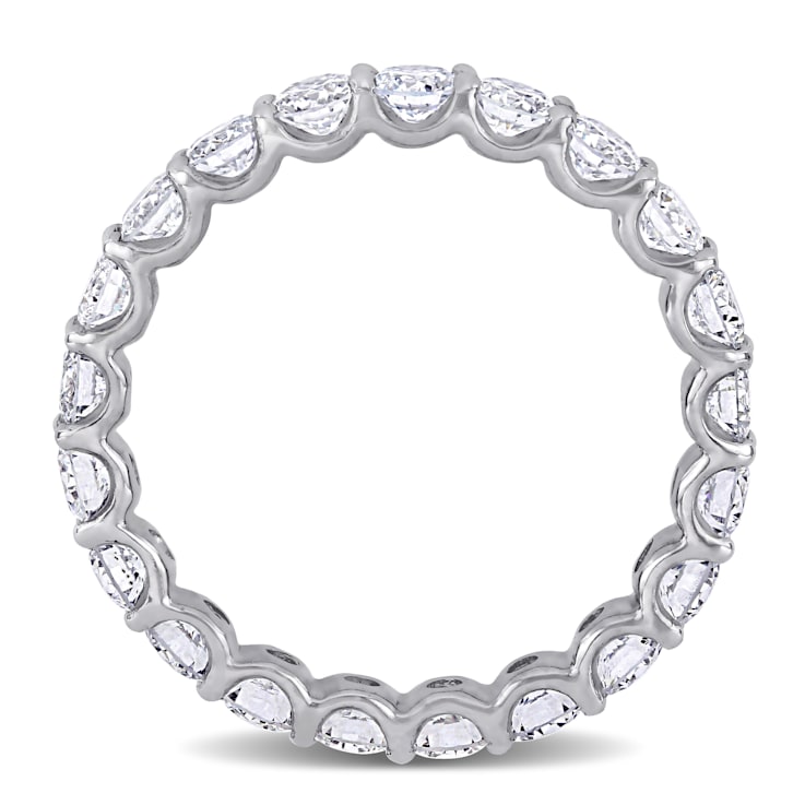 2 1/10 CT TGW Lab Grown Diamond Eternity Band in 14K White Gold- Size 7
