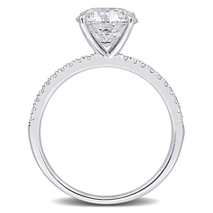 2 1/6 CT TW Lab-Grown Diamond Engagement Ring in 14K White Gold