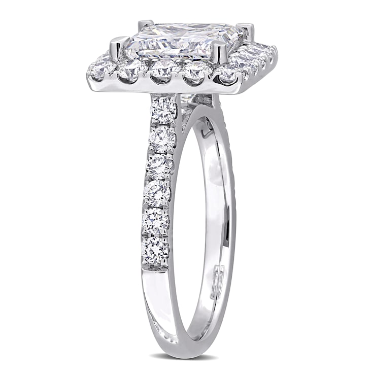 4 1/3 CT TW Lab-Grown Diamond Engagement Ring in 14K White Gold