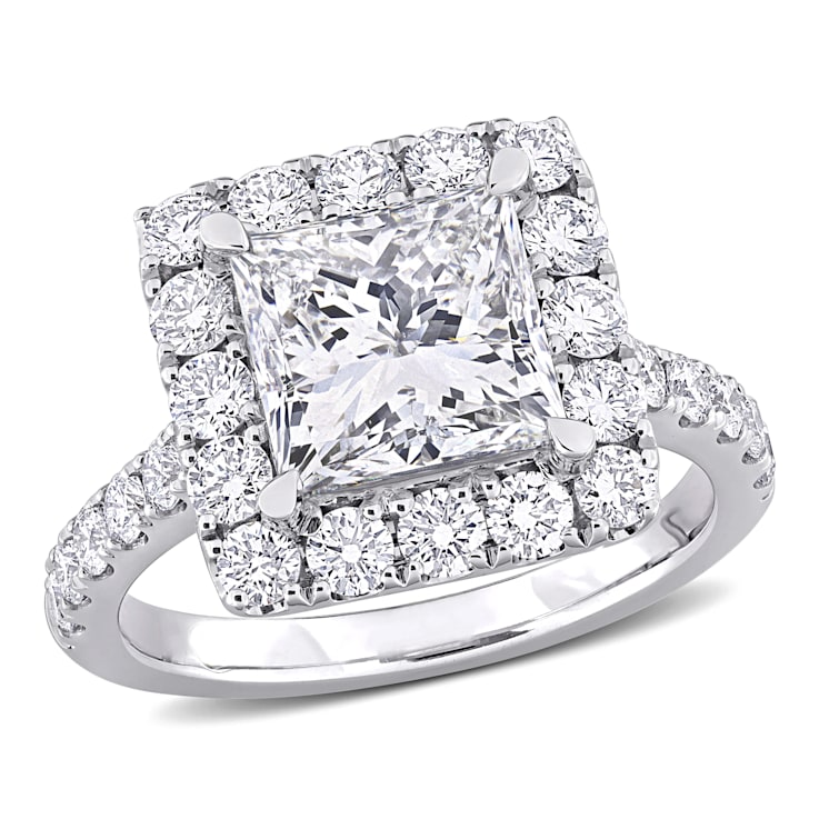 4 1/3 CT TW Lab-Grown Diamond Engagement Ring in 14K White Gold