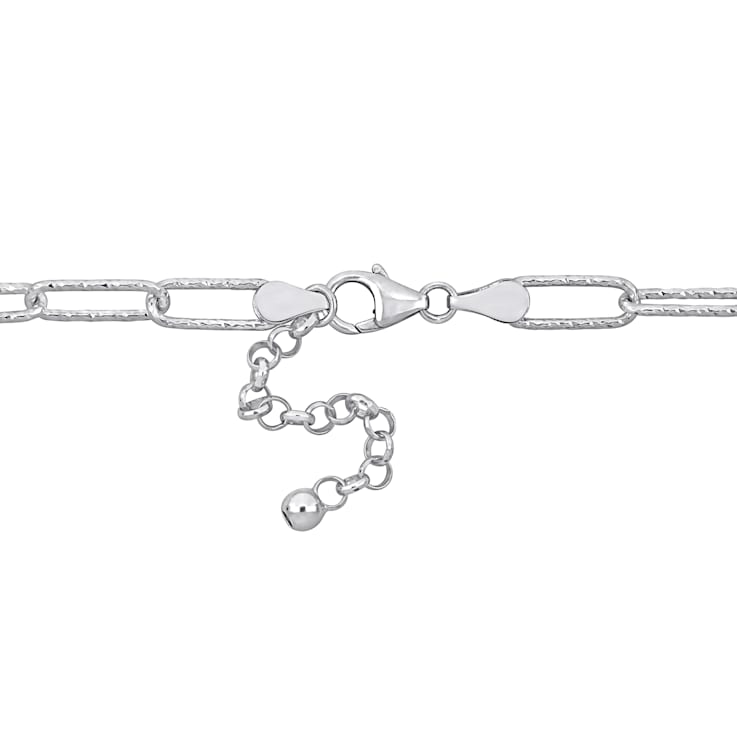 13-14 MM Grey Freshwater Cultured Pearl Necklace in Sterling Silver