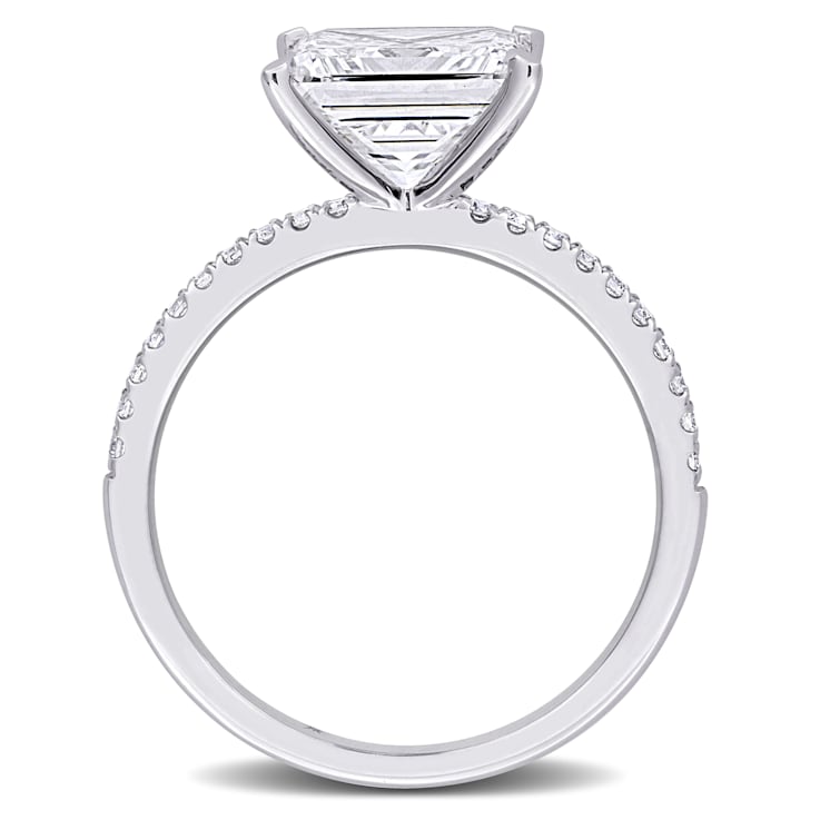 3 1/6 CT TW Lab-Grown Diamond Engagement Ring in 14K White Gold