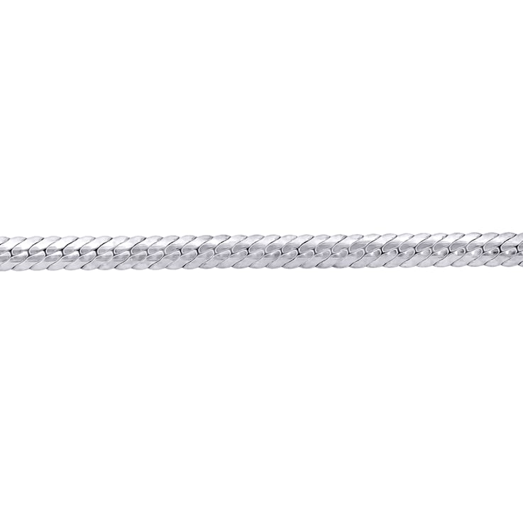 3MM Herringbone Bracelet in Sterling Silver