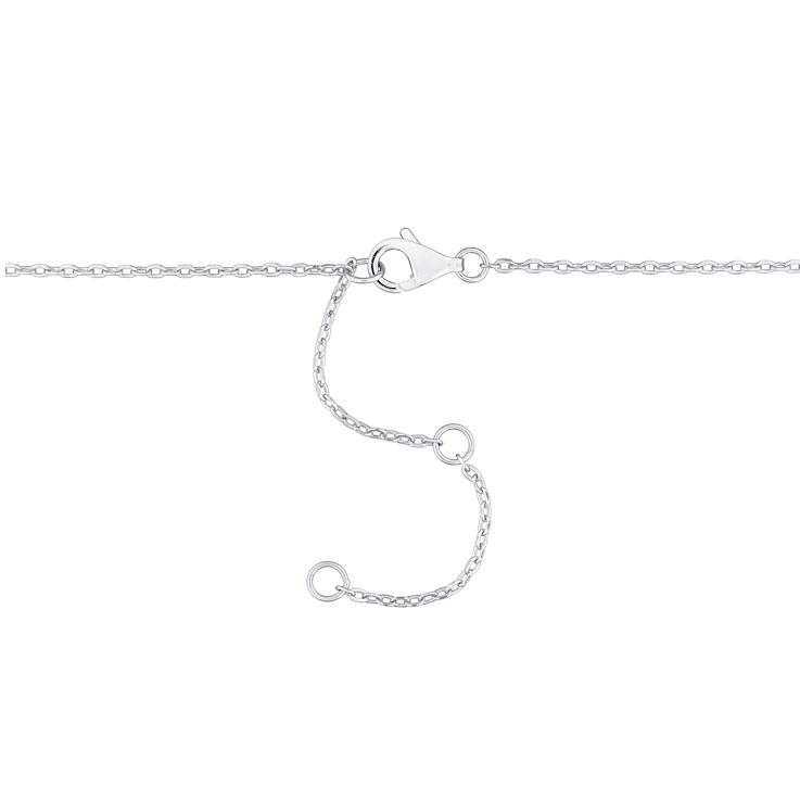 1 1/3 CT TGW Amethyst Bead Chain Bracelet in Sterling Silver