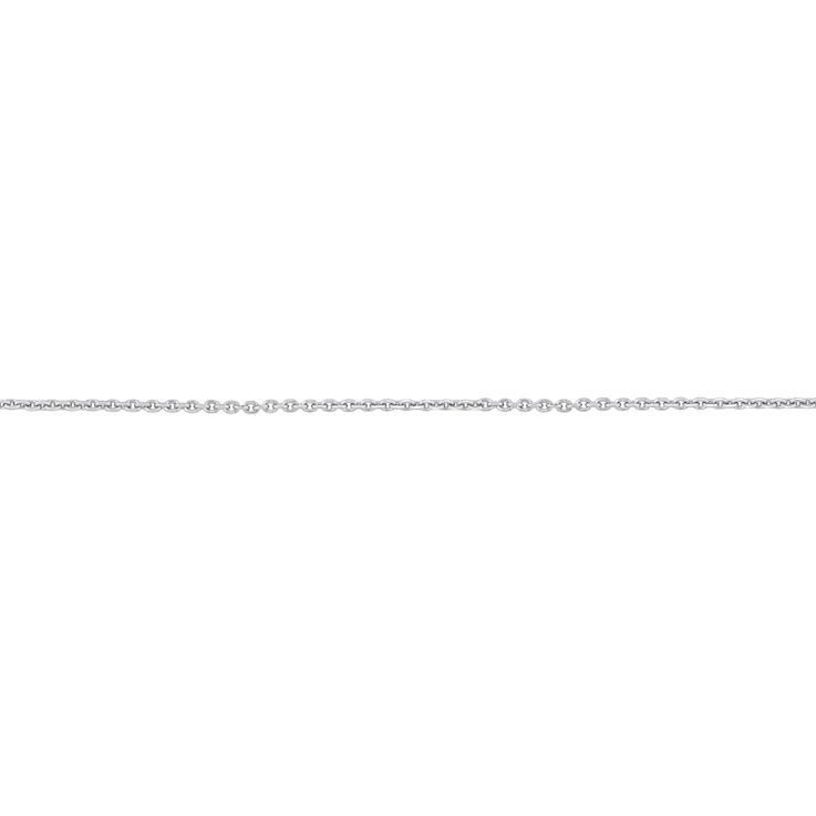Cable Chain Necklace in Platinum, 24 in