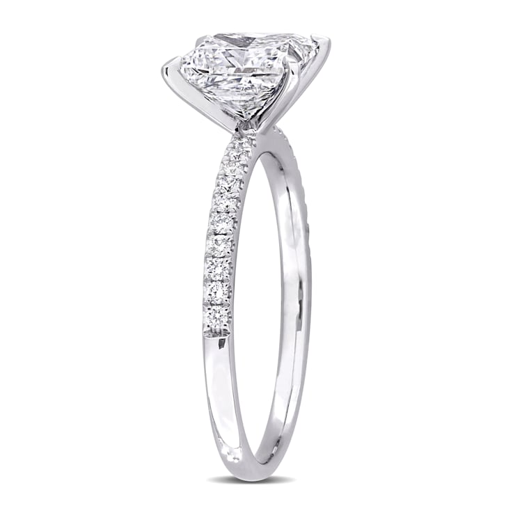 2 1/6 CT TW Lab-Grown Diamond Engagement Ring in 14K White Gold