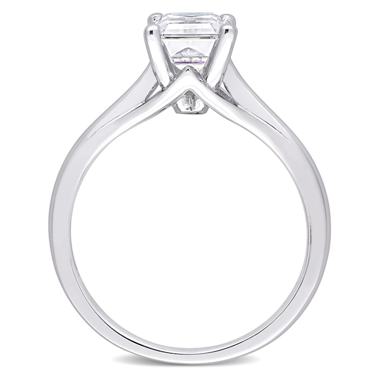 1-3/4 CT DEW Moissanite Solitaire Engagement Ring