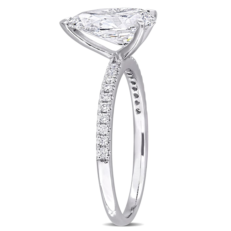 2 1/6 CT TW Lab-Grown Diamond Engagement Ring in 14K White Gold