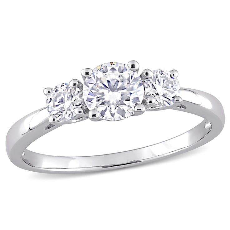 Sterling Silver 1/3 CT Black Diamond & 4/5 CT TGW Morganite Ring Sterling Silver 1/3 CT Black Diamond & 4/5 CT TGW Morganite Ring