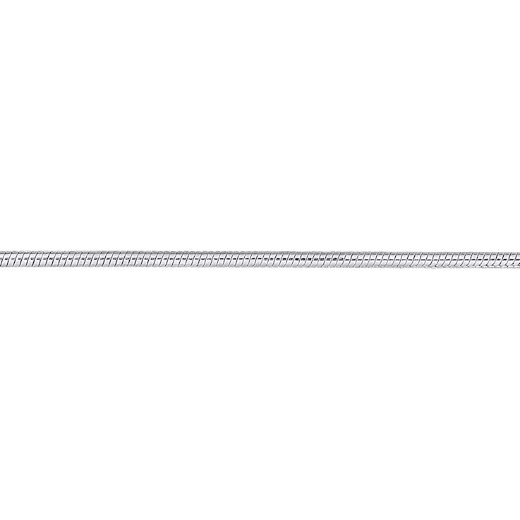 1.2MM Snake Chain Bracelet in Sterling Silver