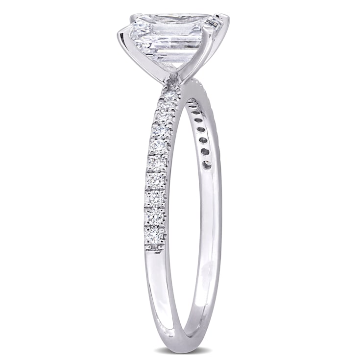 1 1/6 CT TW Lab-Grown Diamond Engagement Ring in 14K White Gold