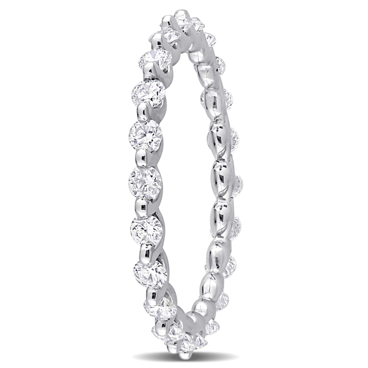 1 CT TW Diamond Eternity Ring in Platinum