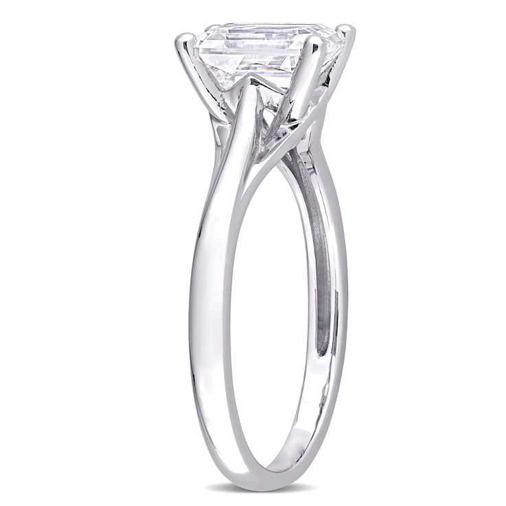 1-3/4 CT DEW Moissanite Solitaire Engagement Ring