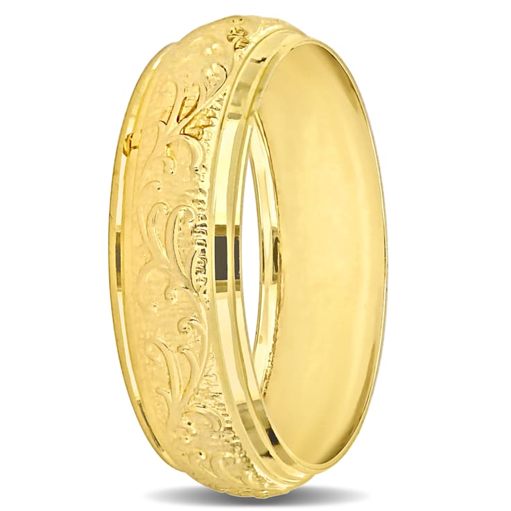 Mens filigree wedding band on sale